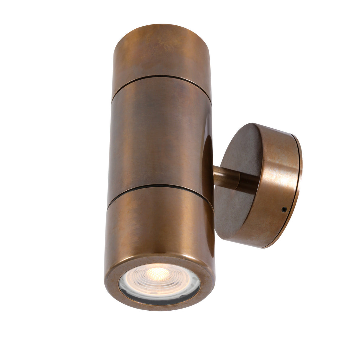 Lana Two Light Wall Sconce in Antique Brass