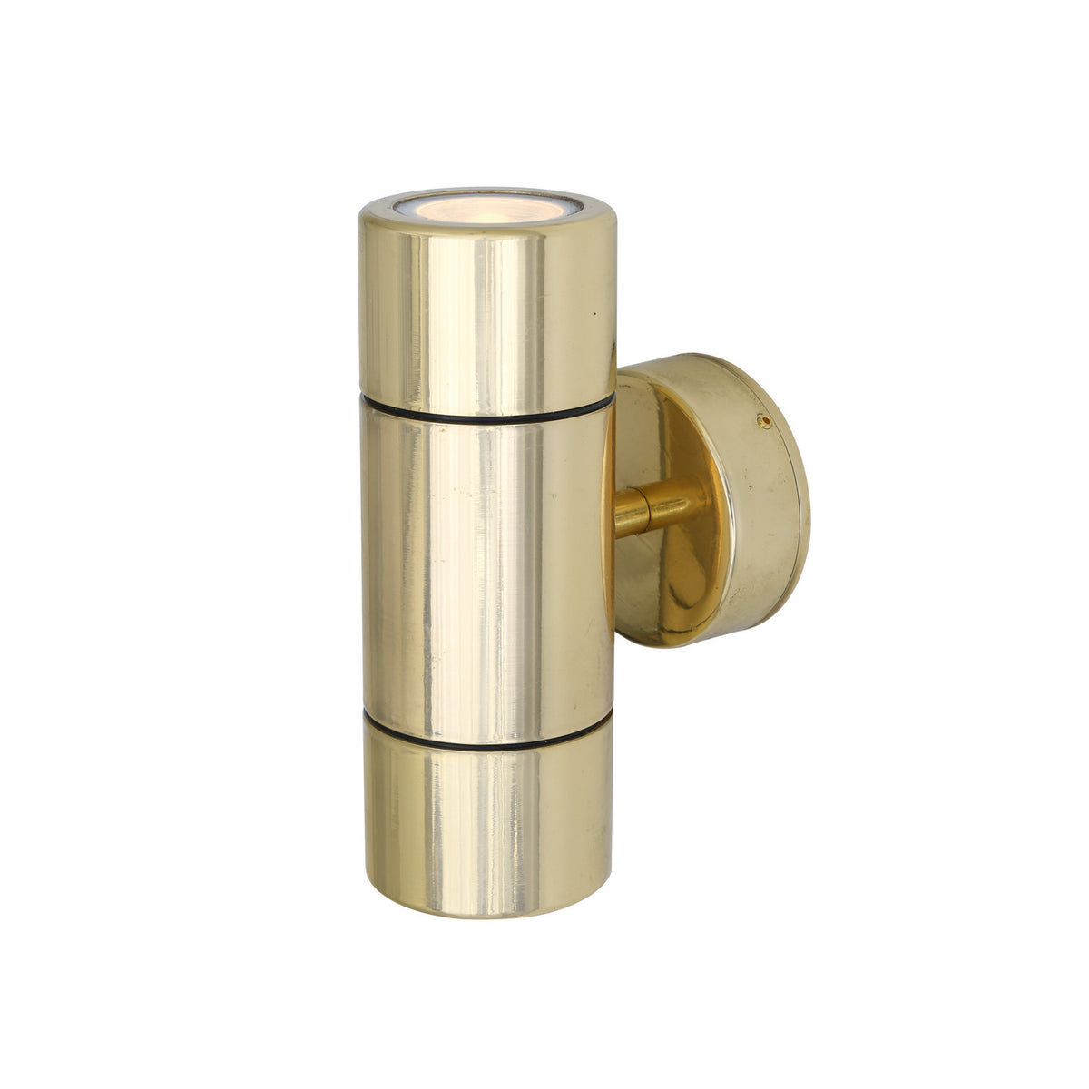 Lana Two Light Wall Sconce in Polished Brass