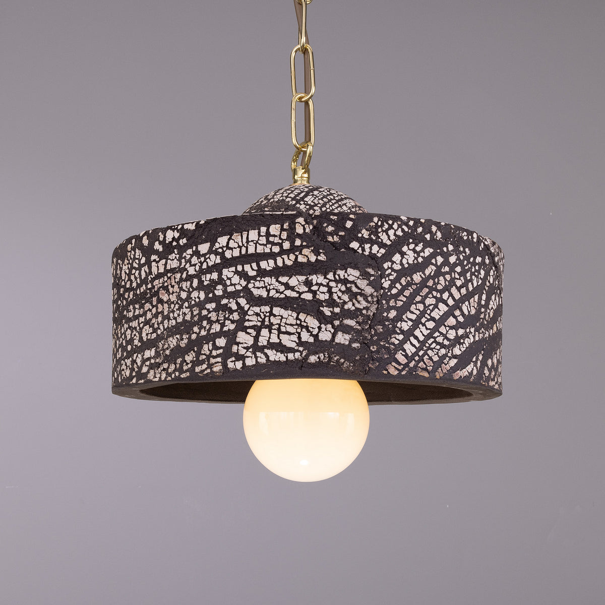 Seville One Light Pendant in Polished Brass