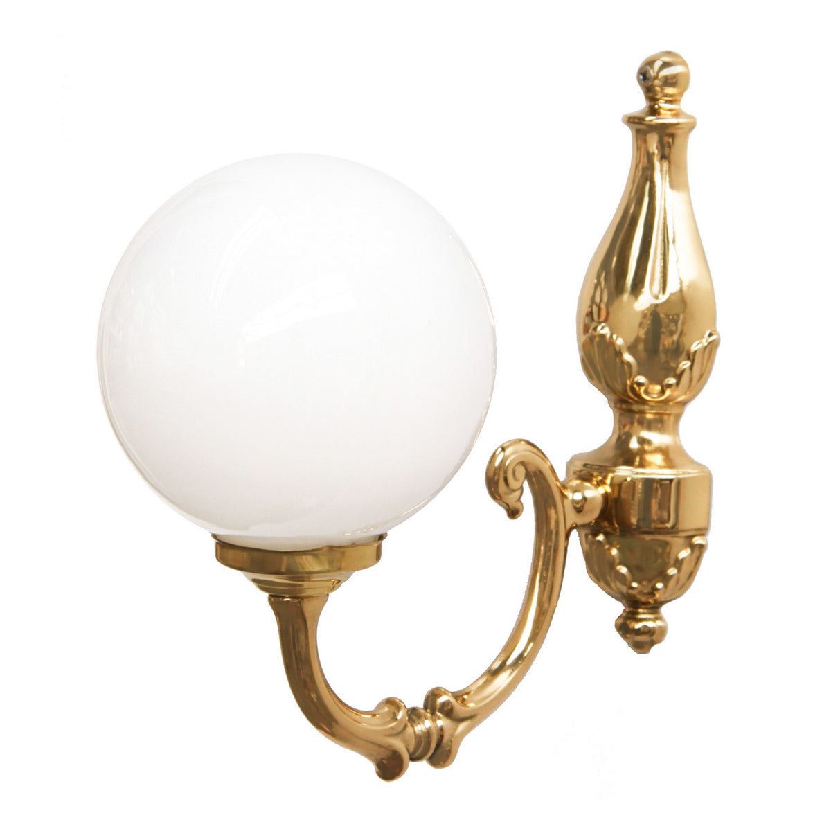 Ben One Light Wall Sconce in Polished Brass