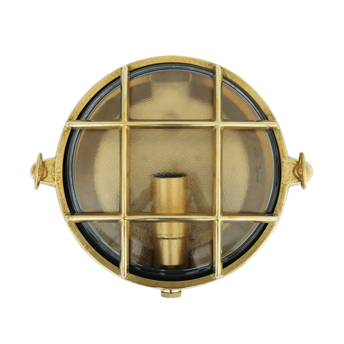 Ergo One Light Bulkhead in Natural Brass
