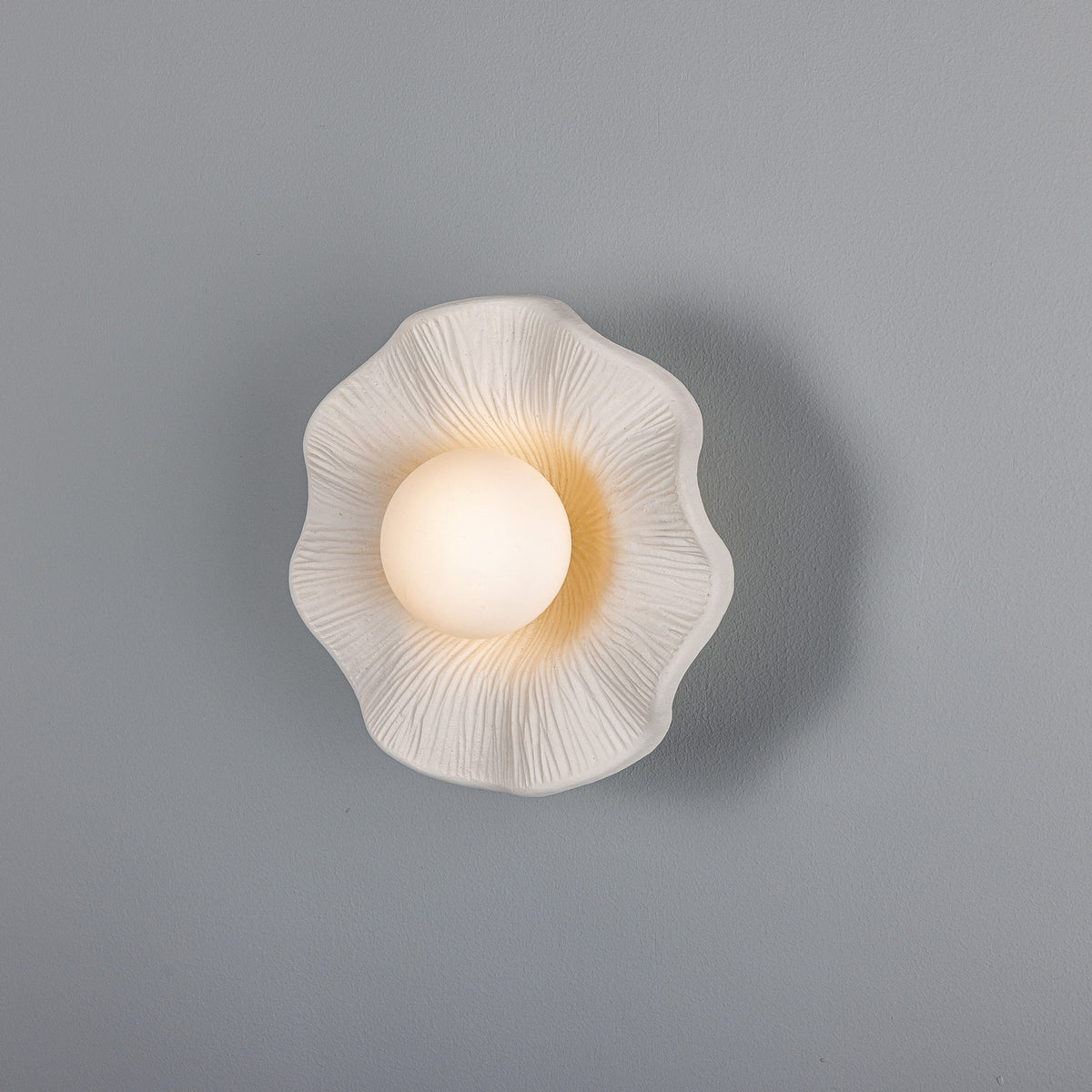 Rivale One Light Wall Sconce in Satin Brass