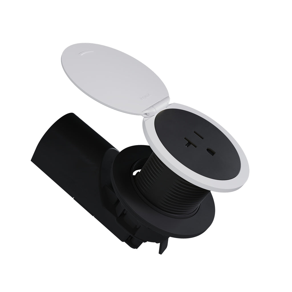 Kitchen Countertop Outlet Lid W