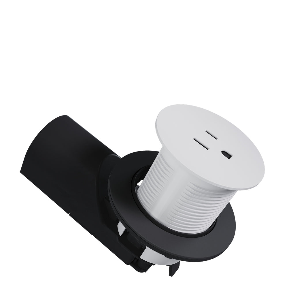 Single Kitchen Countertop Outlet TR 15A 125V