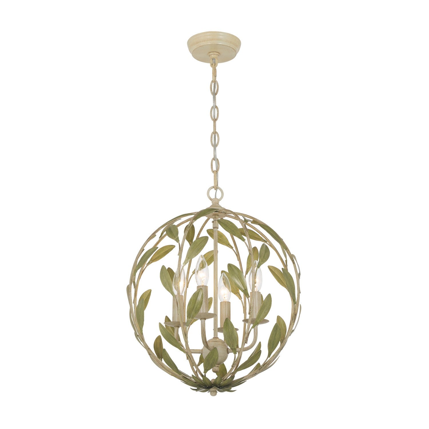 Broche Four Light Chandelier