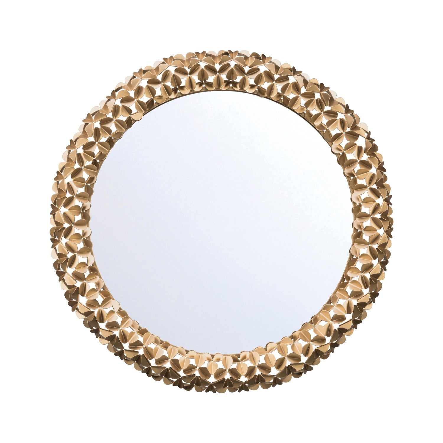Cora Mirror in Soft Gold