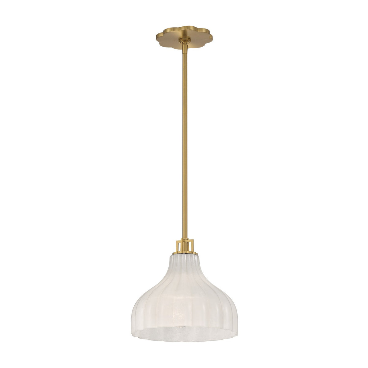 Layton One Light Pendant in Luxe Gold