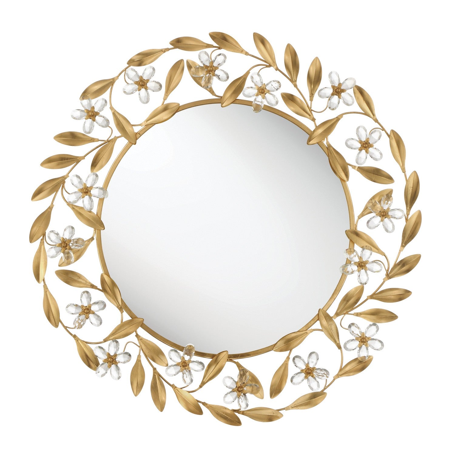 Marselle Mirror in Antique Gold