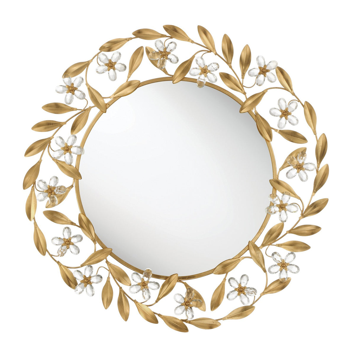 Marselle Mirror in Antique Gold