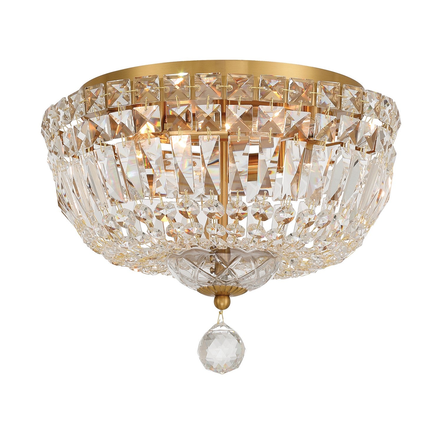 Roslyn Four Light Flush Mount