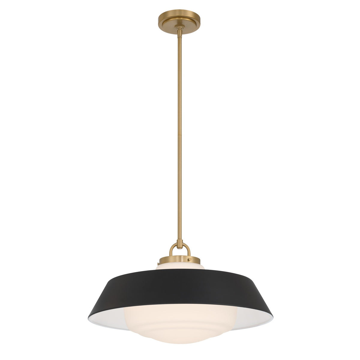 Xander Three Light Pendant in Vibrant Gold