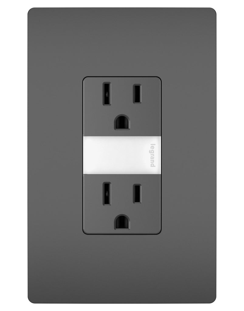 15A Tamper-Resistant Outlet with Night Light