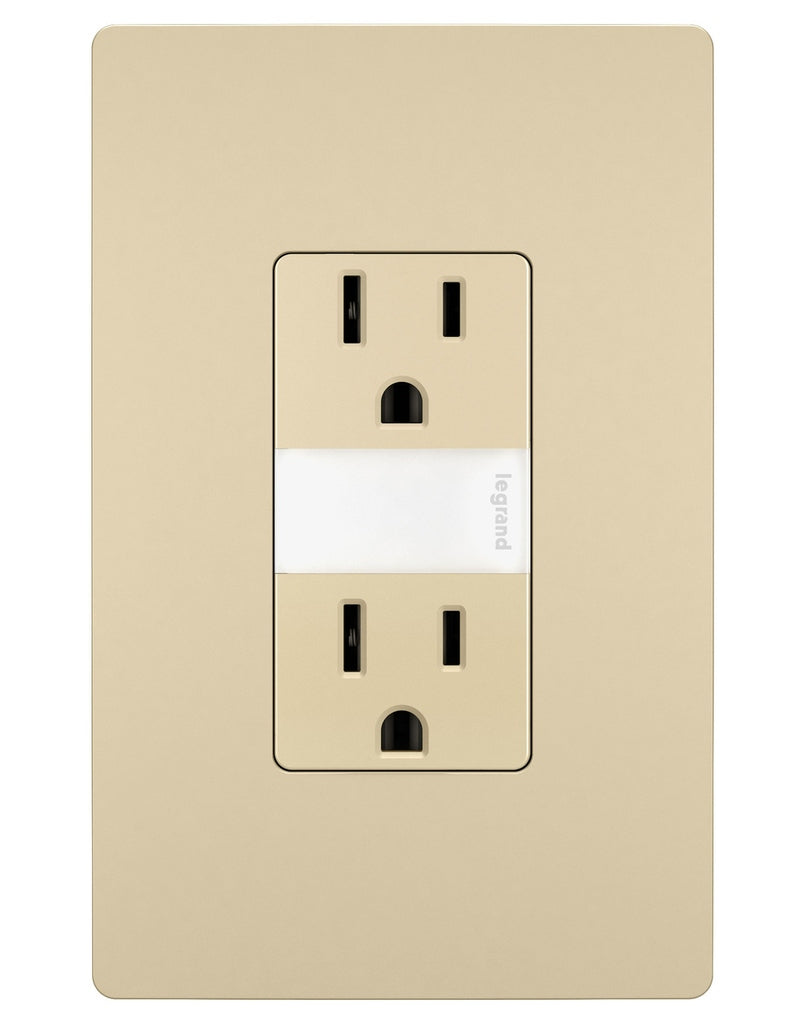 15A Tamper-Resistant Outlet with Night Light