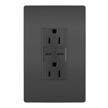 15A Tamper-Resistant Ultra-Fast USB Type C/C Outlet