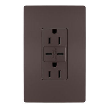15A Tamper-Resistant Ultra-Fast USB Type C/C Outlet