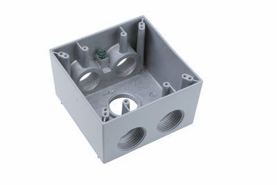 Weatherproof Two Gang Box