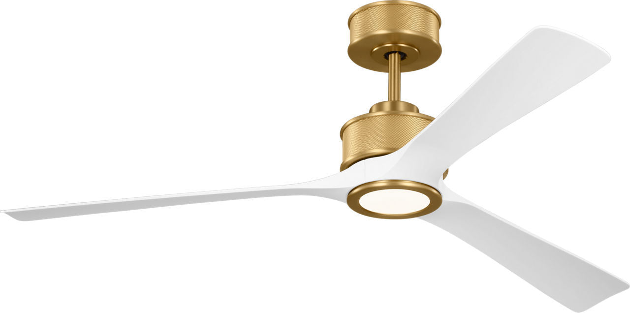 Ventilateur de plafond Reese 52" en laiton bruni