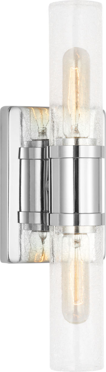 Keaton Two Light Vanity in Chrome | Chrome