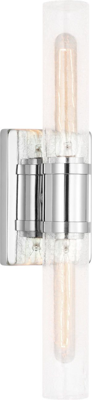 Keaton Two Light Vanity in Chrome | Chrome