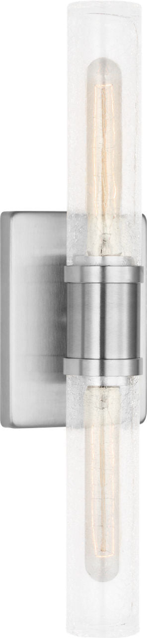 Keaton Two Light Vanity in Brushed Nickel | Brushed Nickel