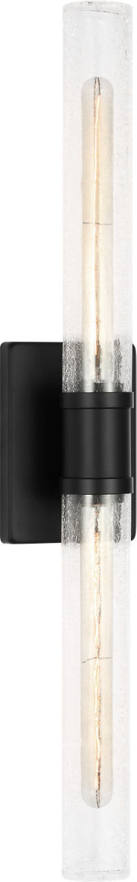 Keaton Two Light Vanity in Midnight Black | Midnight Black