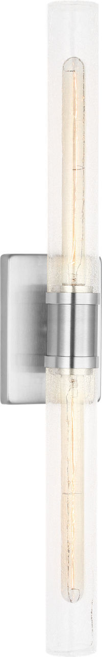 Keaton Two Light Vanity in Brushed Nickel | Brushed Nickel