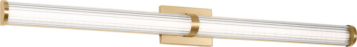 Syden LED Bath in Satin Brass | Satin Brass