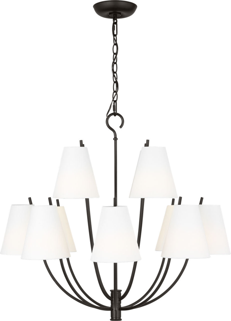 Marina Chandelier in Aged Iron | Aged Iron