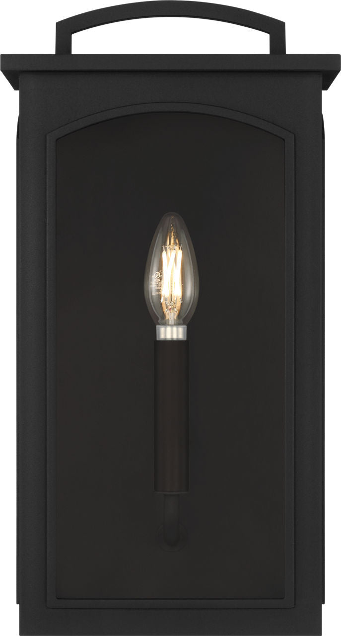 Modesto Wall Lantern in Textured Black | Textured Black