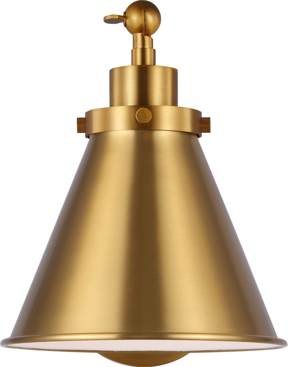 Wellfleet Wall Sconce in Burnished Brass | Burnished Brass