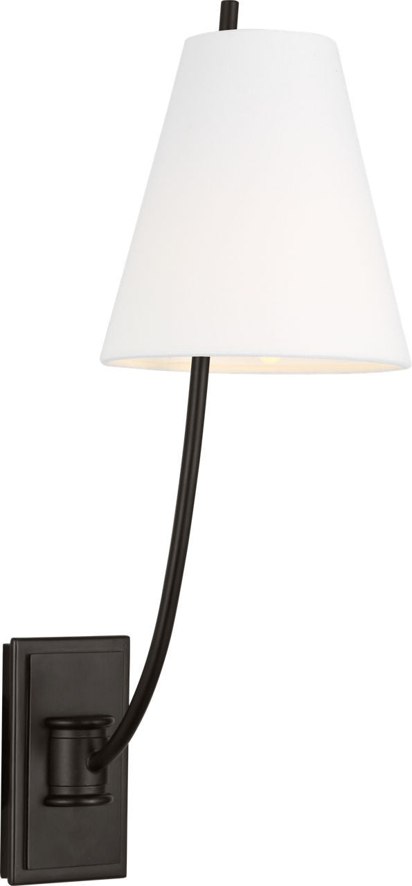 Applique murale Marina One Light en fer vieilli | Fer vieilli