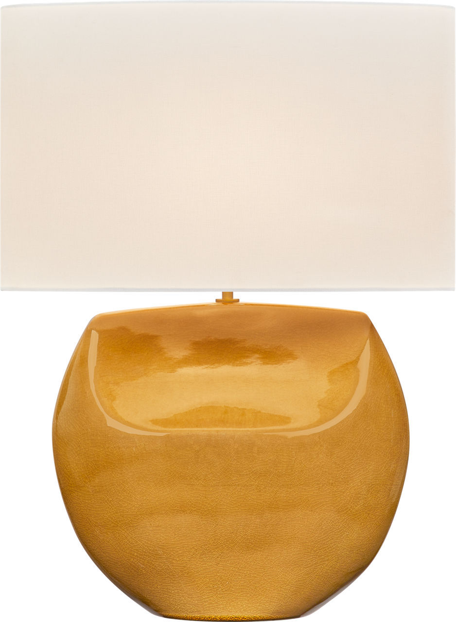 Pente One Light Table Lamp in Cracked Honey | Cracked Honey