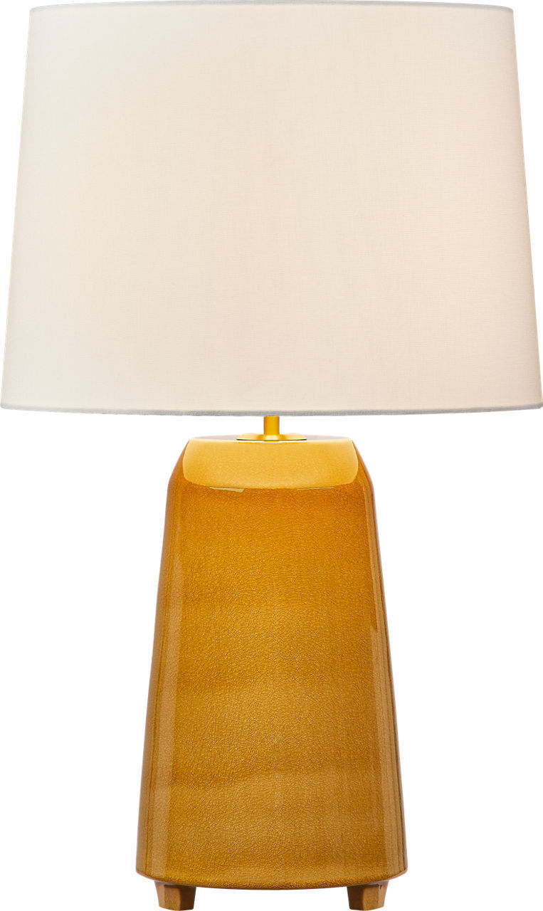 Nell One Light Table Lamp in Cracked Honey | Cracked Honey
