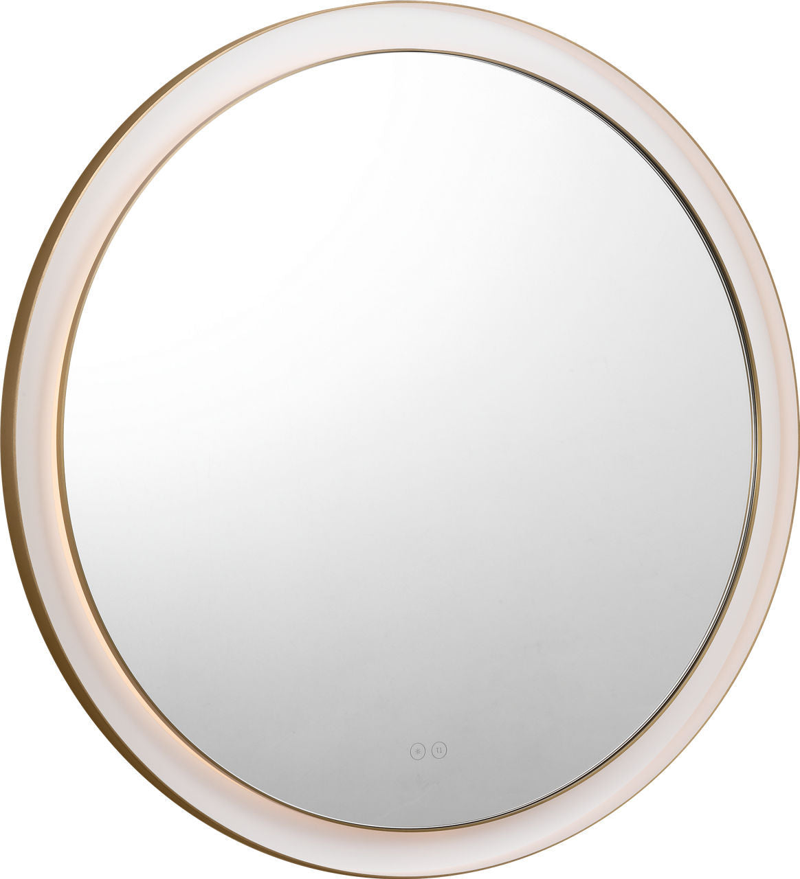 Chopin Mirror in Burnished Brass | Burnished Brass