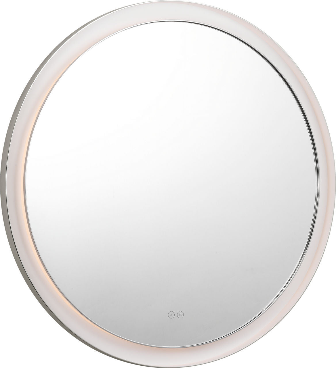 Chopin Mirror in Polished Nickel | Polished Nickel