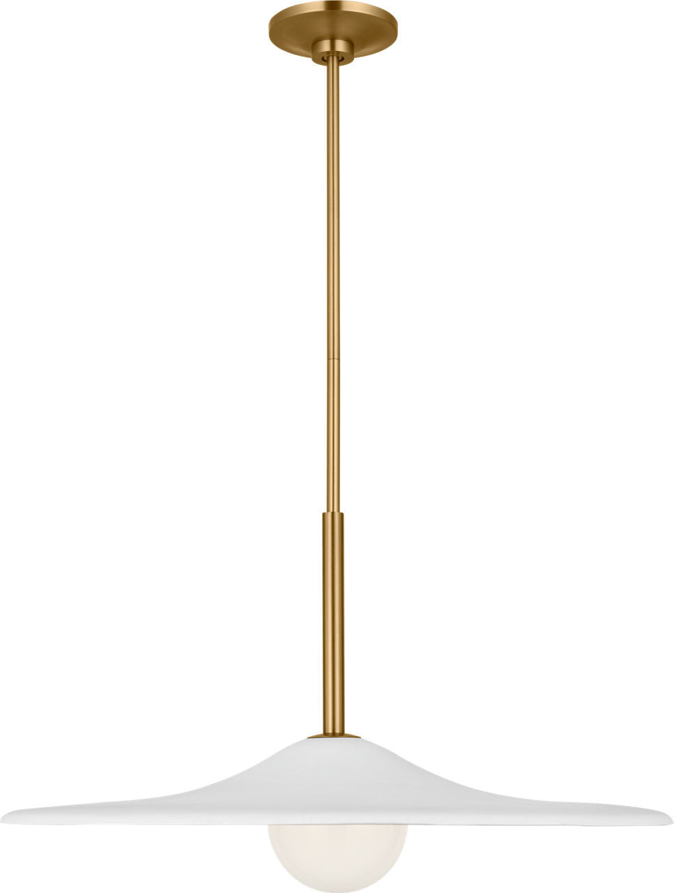 Endicott Pendant in Burnished Brass | Burnished Brass