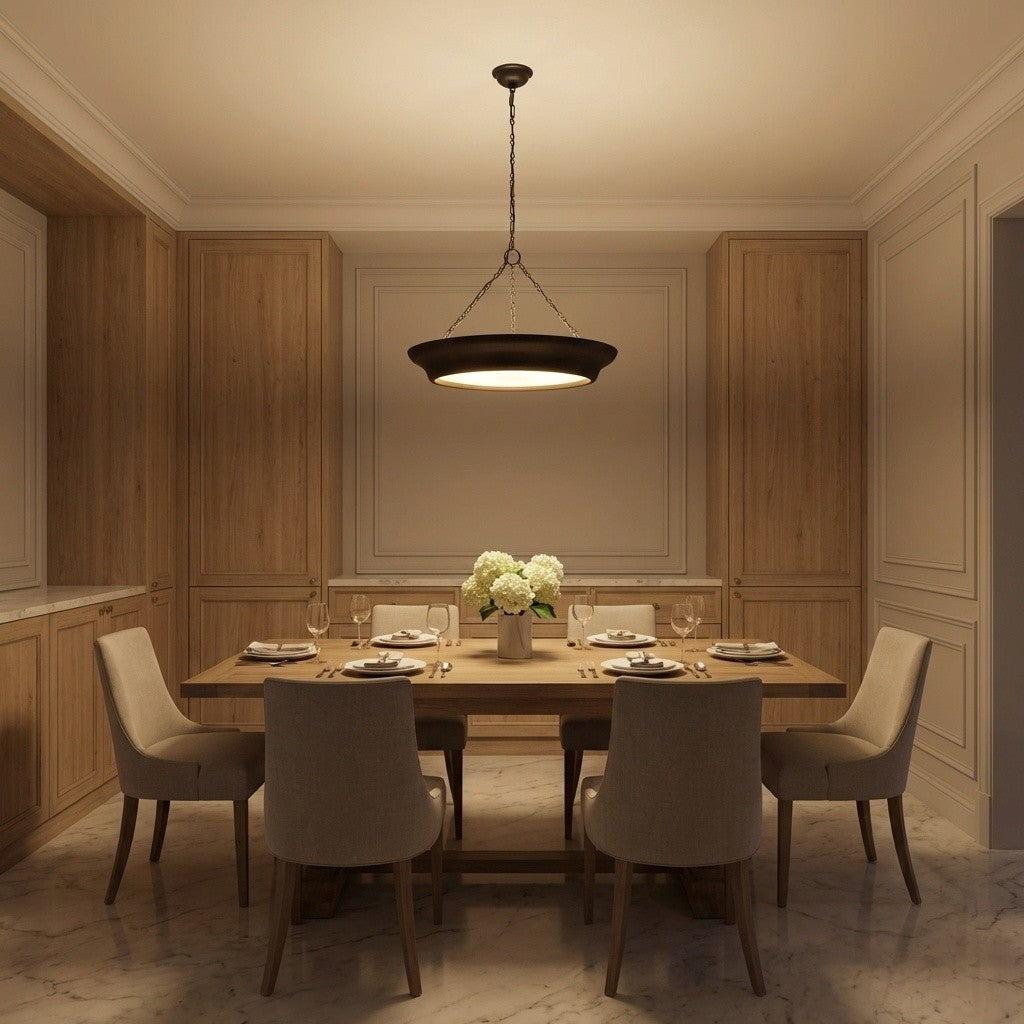 Lenoir Chandelier in Aged Iron | Aged Iron