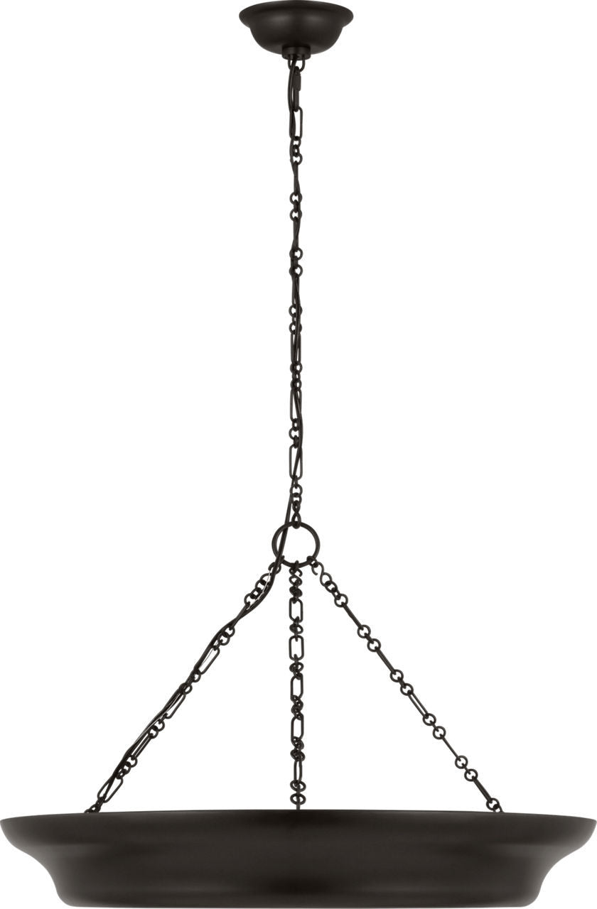 Lustre Lenoir en Fer Vieilli | Fer vieilli