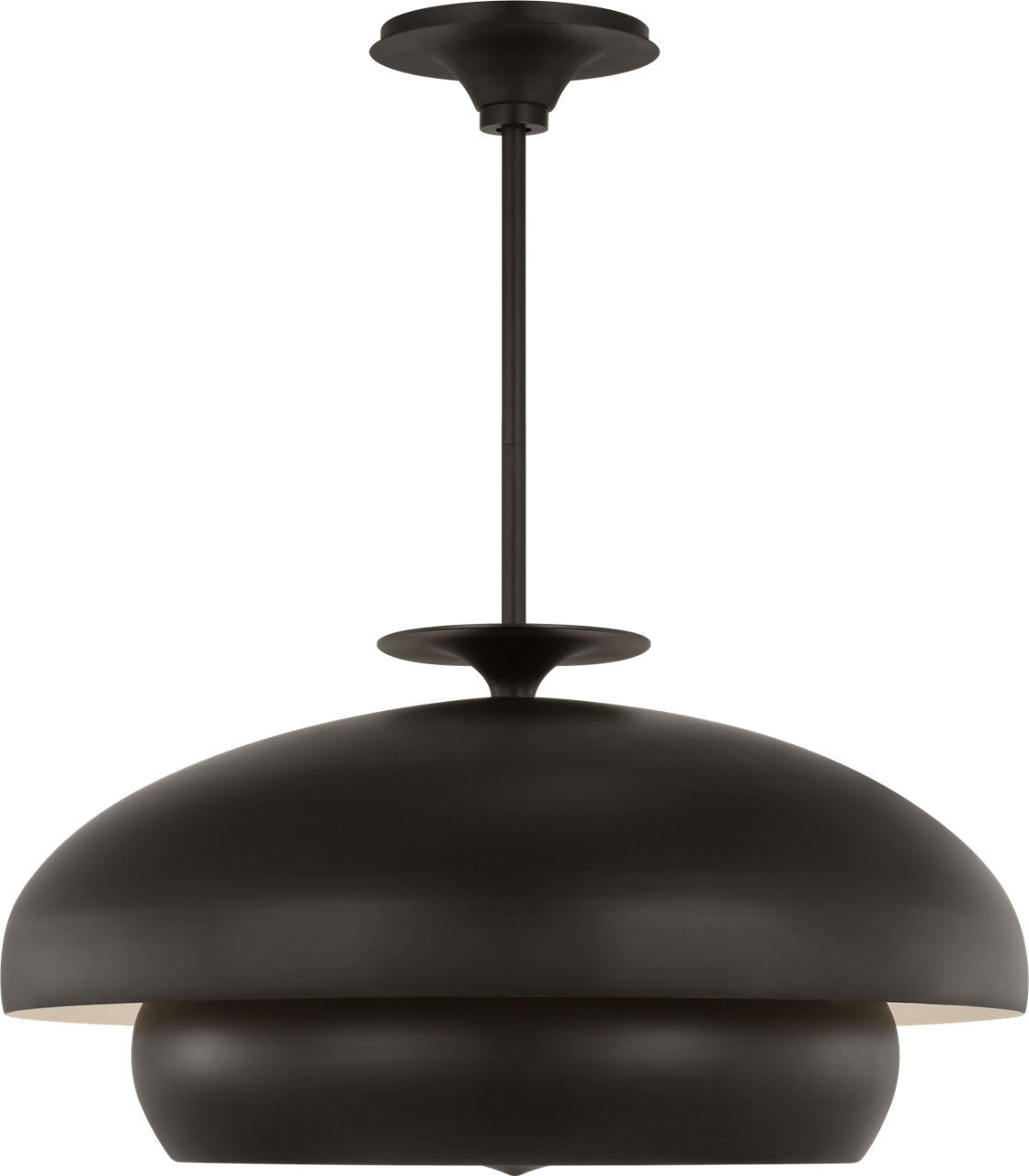 Lustre Solene à huit lumières en fer vieilli | Fer vieilli