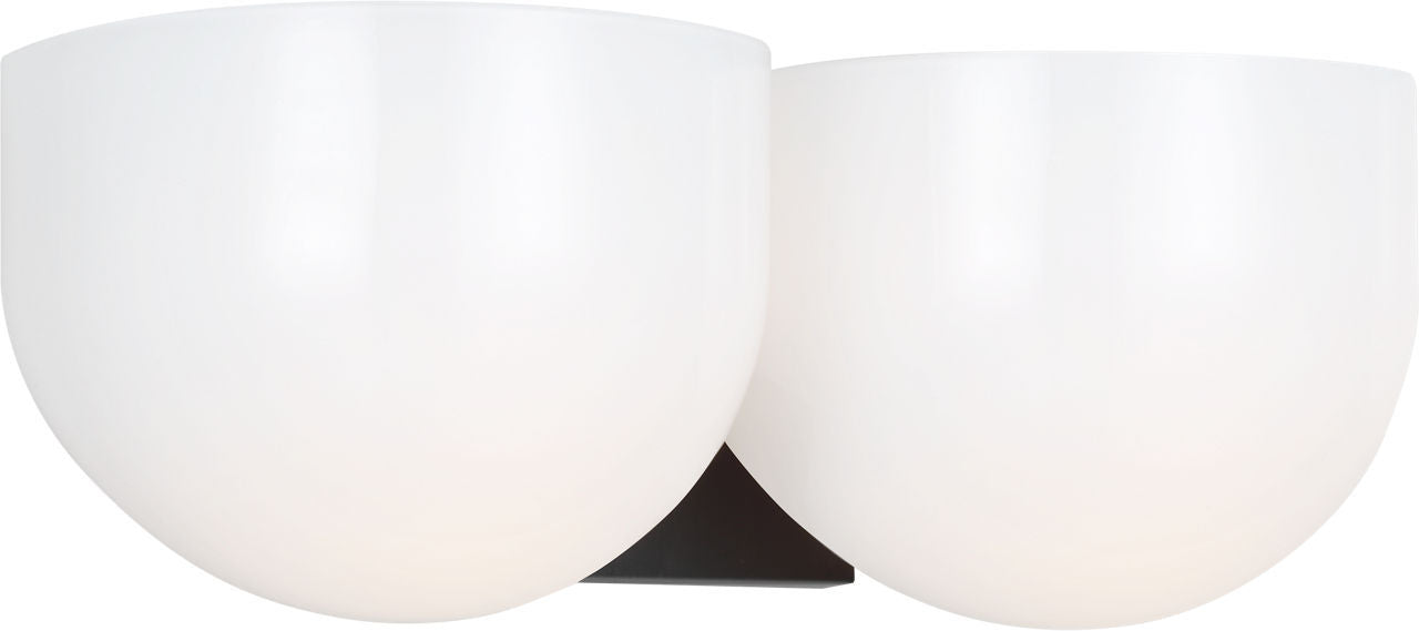 Cheverny Two Light Bath in Aged Iron | Aged Iron