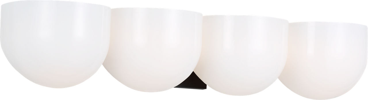 Cheverny Four Light Bath in Aged Iron | Aged Iron