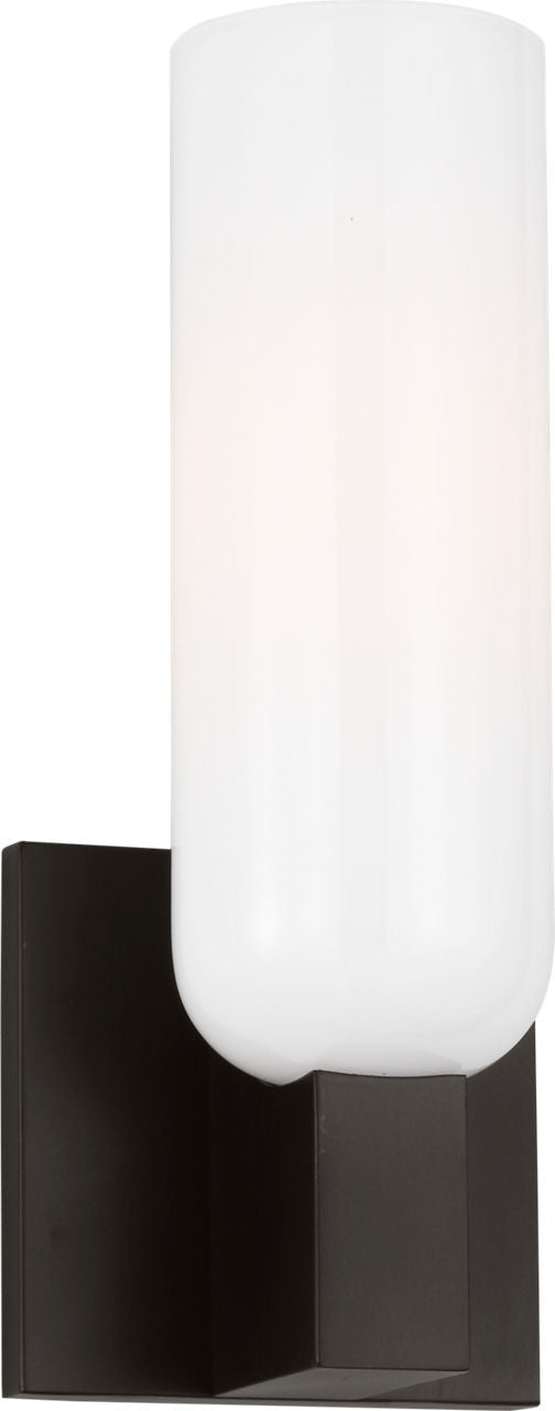 Applique de salle de bain Maroux One Light en fer vieilli | Fer vieilli