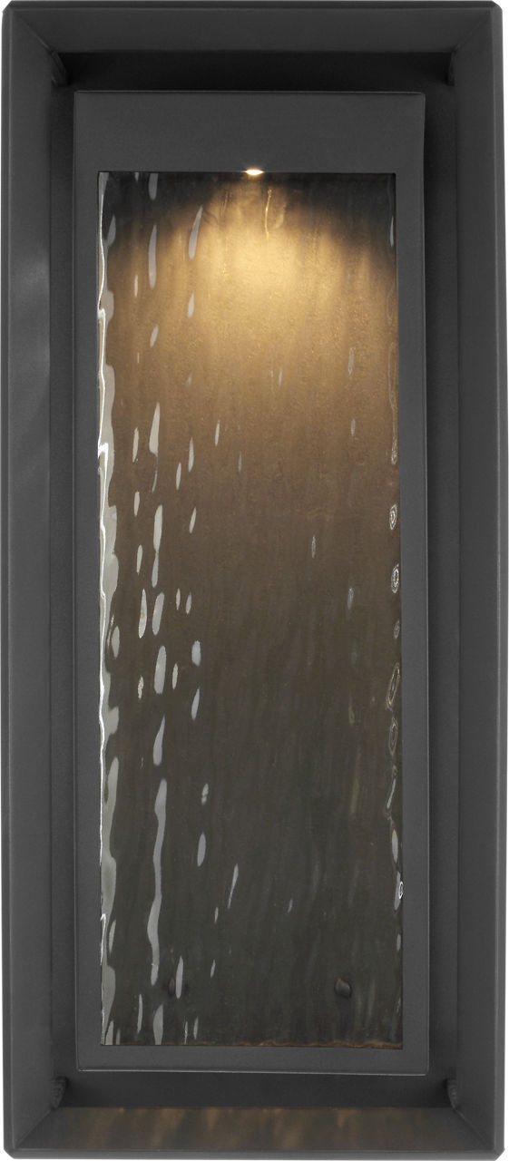 Applique murale LED Urbandale en noir texturé | Noir texturé