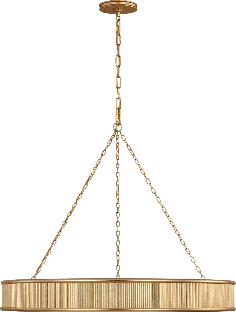 Ritz Ten Light Chandelier in Gild | Gild