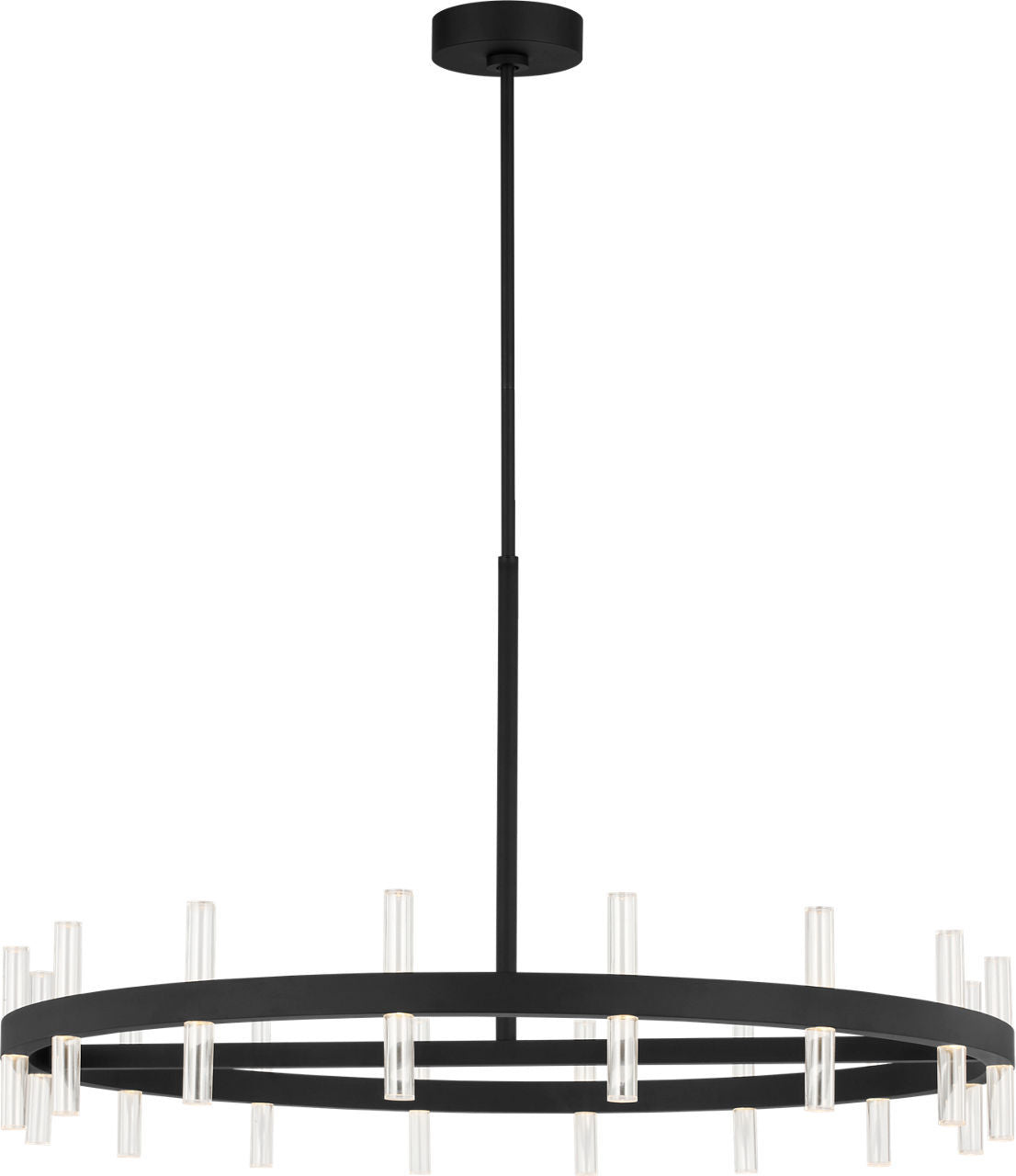 Silas Chandelier in Midnight Black | Midnight Black