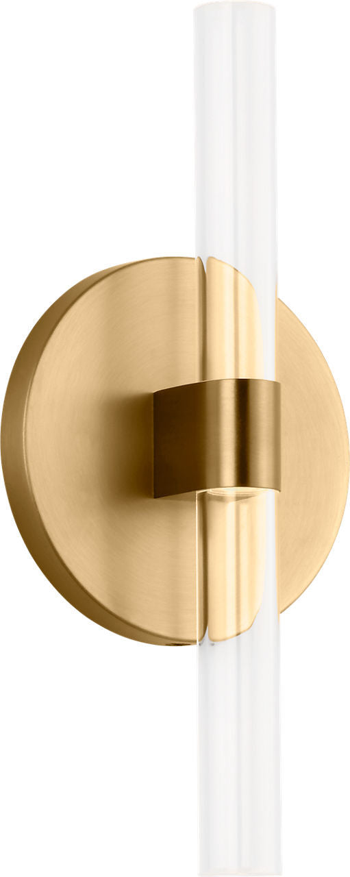 Silas Wall Sconce in Burnished Brass | Burnished Brass