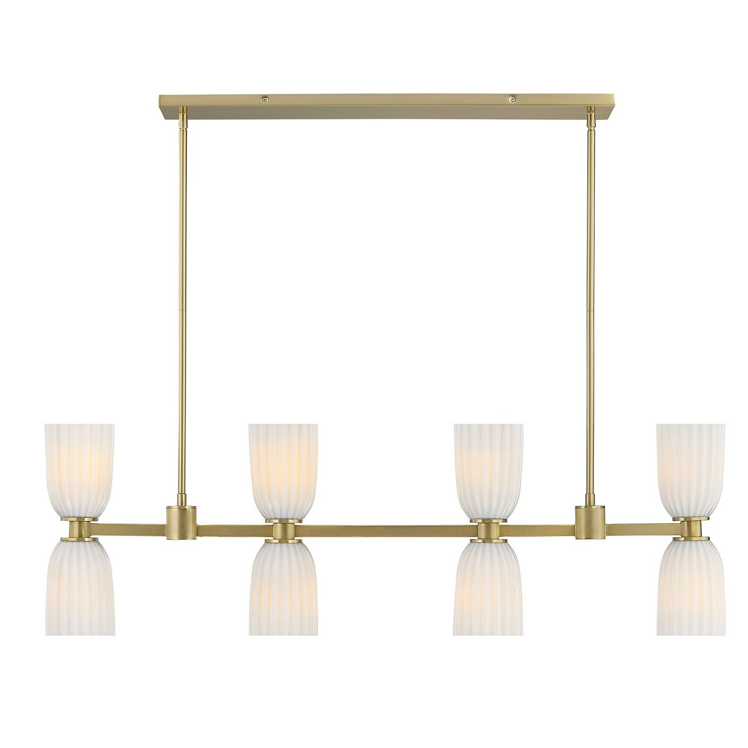 Baldwin Eight Light Linear Chandelier