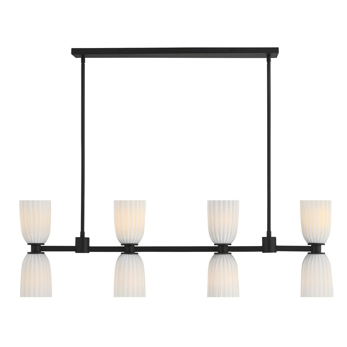 Baldwin Eight Light Linear Chandelier