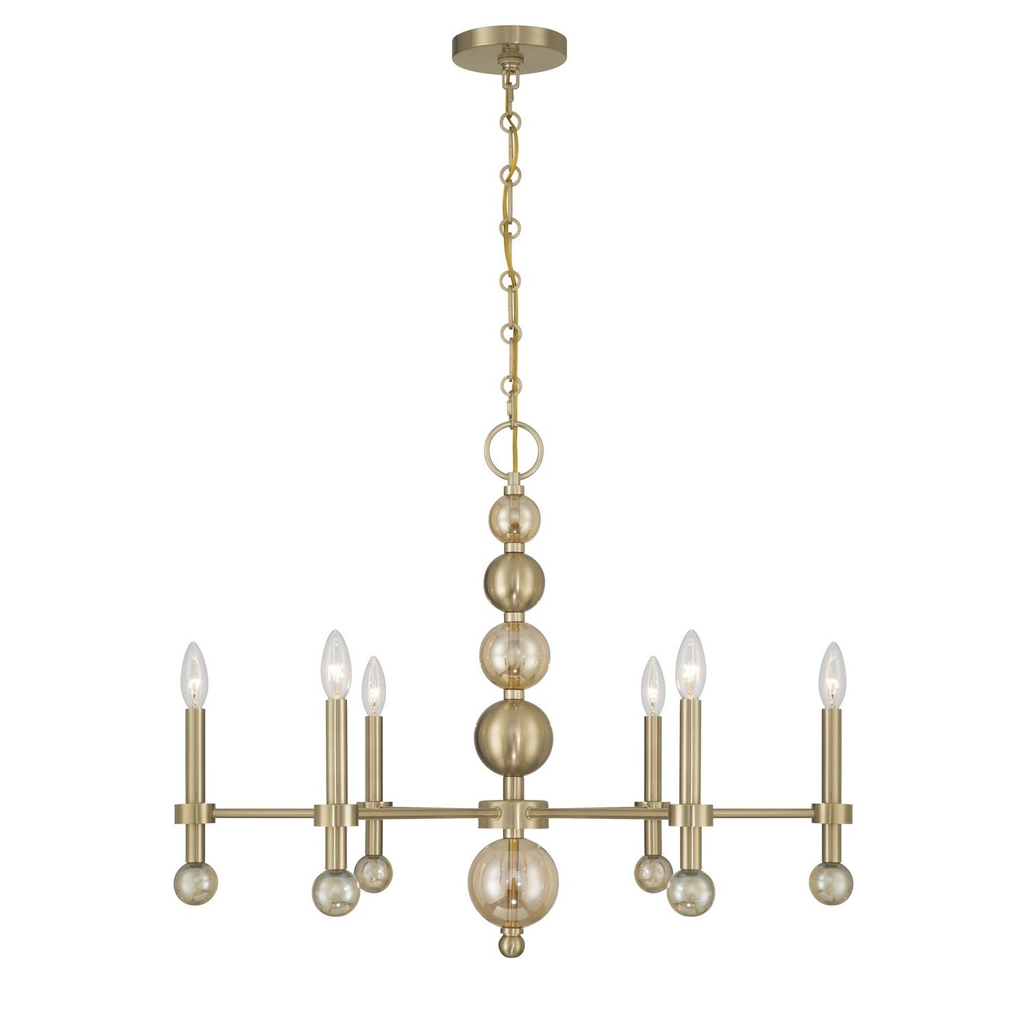 Lustre croissant de lune