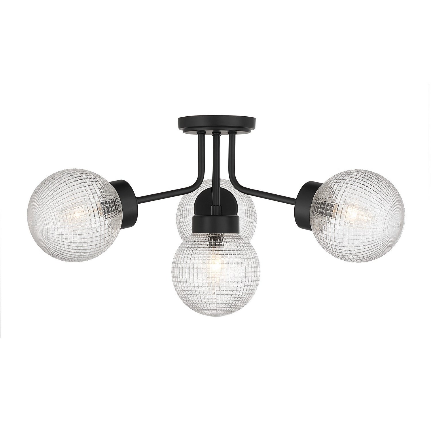 Coral Four Light Semi-Flush Mount